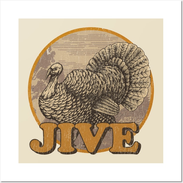 Jive-Turkey Old Logo Wall Art by Swot Tren